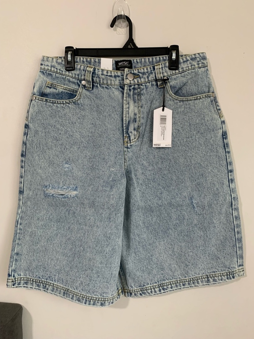 Wesc Denim Shorts Size 30